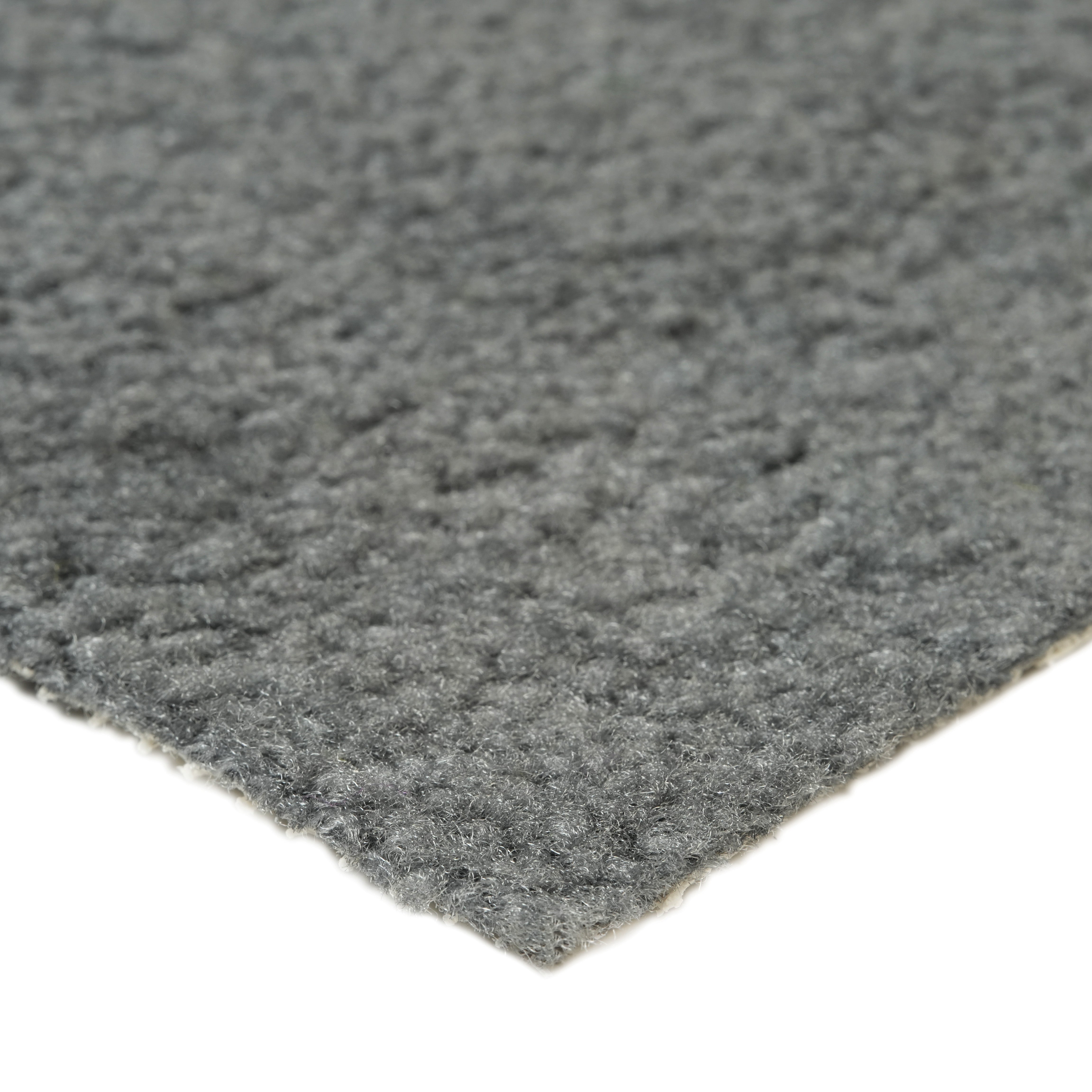 Gray felt fabric with a textured surface, perfect for crafting and DIY projects.